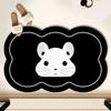 Small Fresh Black Technology Soft Diatom Mud Absorbent Mat Bathroom Non-slip Mat Bathroom Door Quick Dry Mat Bathroom