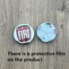 4pcs 50mm  Abarth 500 Wheel Center Hub Caps Car Rims Dust Proof Cover Emblem Badge for Fiat Palio Stilo Bravo  Perla Puntosiena