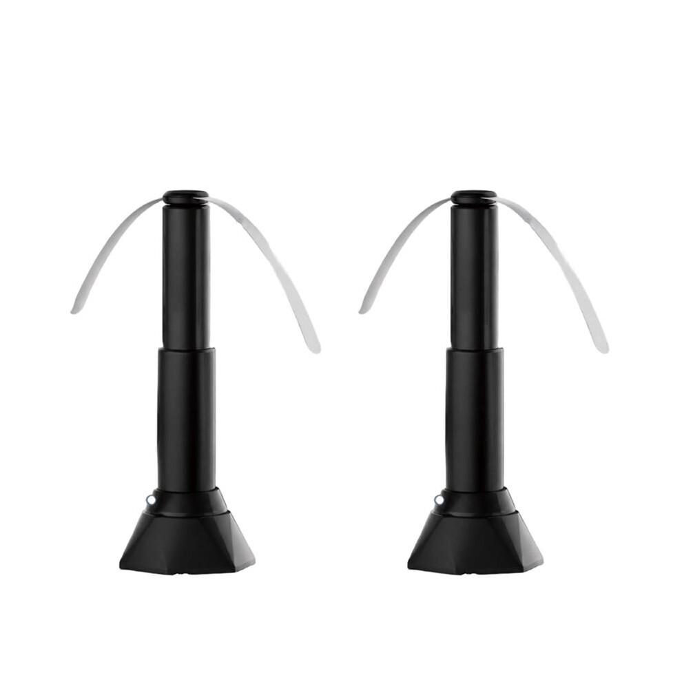 2pcs Fly Repellent Fan Safe Soundless Can Drive Flies Away Multi-Functional Portable for Food Protection