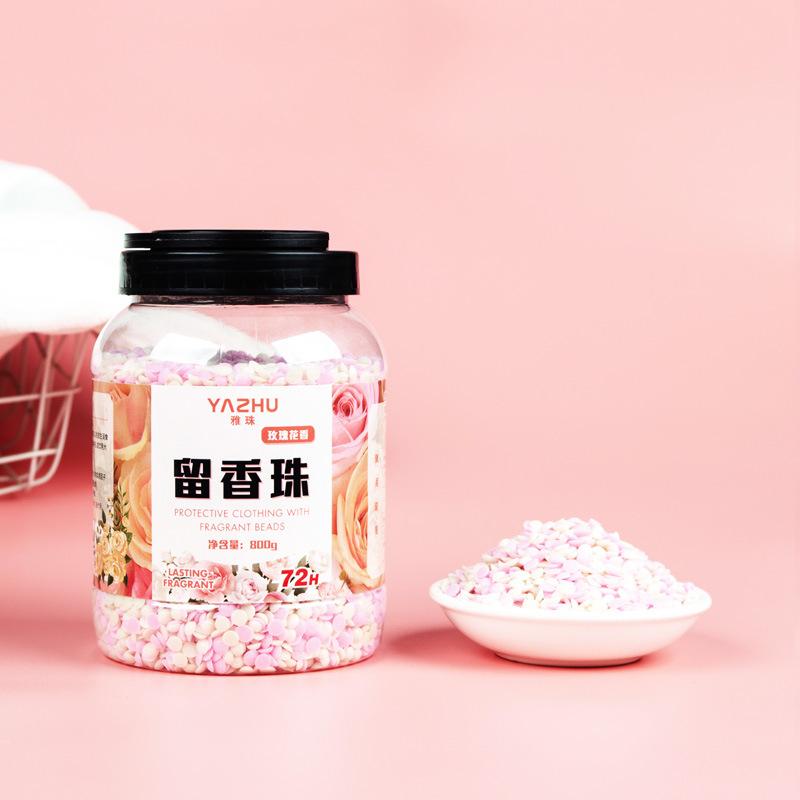 200g/800g Large Capacity Laundry Beads Lasting Fragrance Two-color Beads Soft Clothes