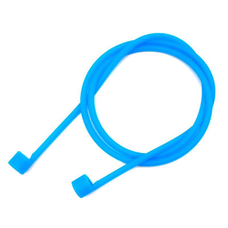 

Силиконовый шнурок для защиты от потери наушников AirPods 2/3/Pro/Pro2, Huawei и Xiaomi Universal for AirPods 1/2/3/Pro синий