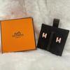 Hermes Two-Tone H Mini Pop Stud Earrings - 25th Anniversary Qixi Limited Edition