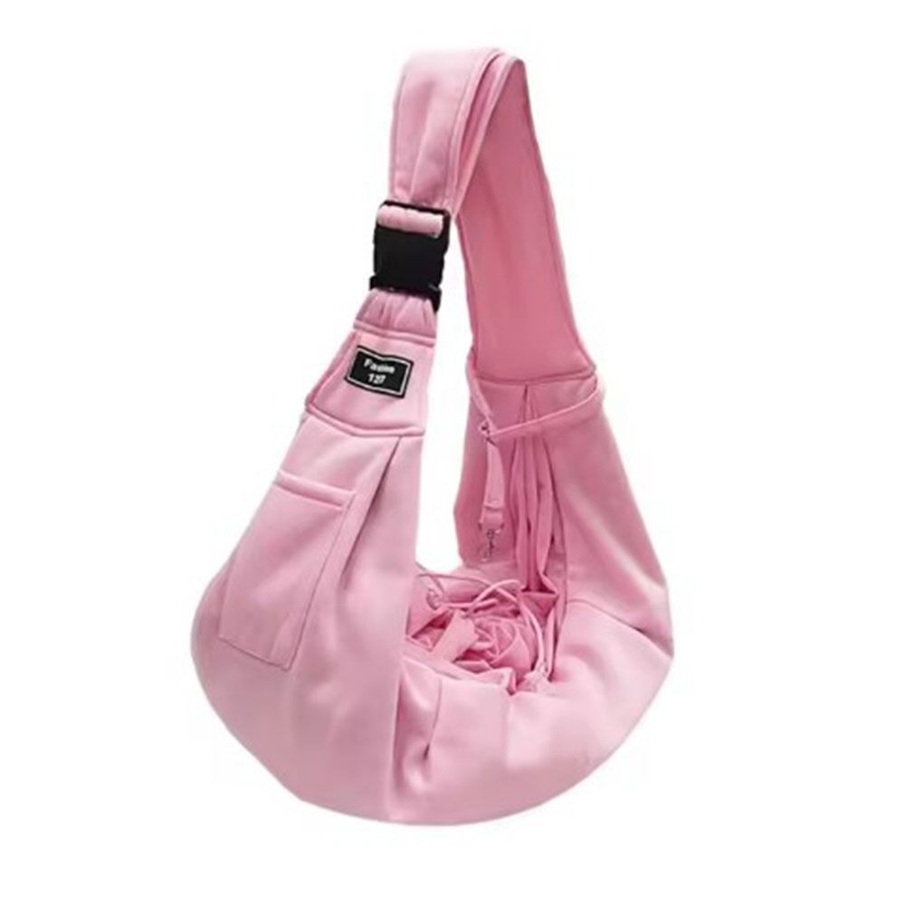 

Adjustable Pet Cat Carrier Bag Comfortable Dog Kitten Sling Handbag Small Animals рожевий