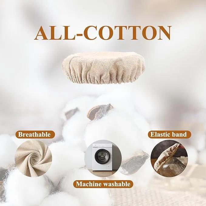 Thickened cotton fermentation glass jar cover