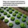 Agricultural Breathable Perforated Weed Barrier Plastic Film Garden Landscape Covering Film Weed Control Cloth1Piece Pack