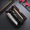 Pu Handhold Long Zipper Wallets Men Women  Business Coin Pocket Multi-Card Slot Card Case Wallet Luxury Purse Phone Bag