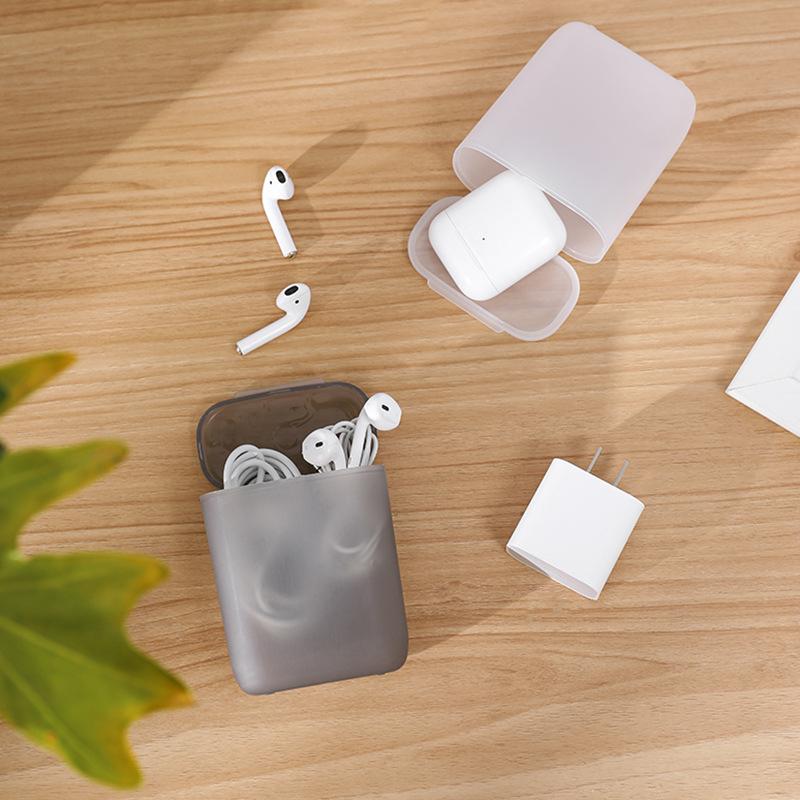 Data Cable Portable Storage Box With Lid Drawer Mini Finishing Box Multifunctional Digital Storage Box