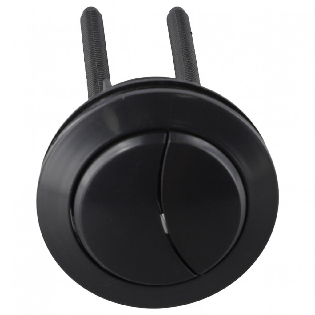Schwarzer Doppelspülknopf für Toilettentank-Reparatur 38mm 48mm 58mm