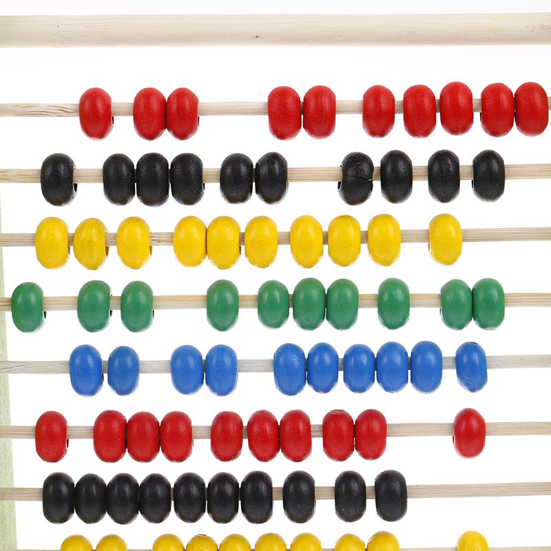 

Intelligence Development Wooden Abacus For Kids Mathematics For 3-6 Year Olds