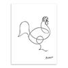 Nordic Minimalist Picasso Animals  Home Decor Nordic Canvas Painting Wall Art Figure Body Hand Posters and Print for Living Room No Frame