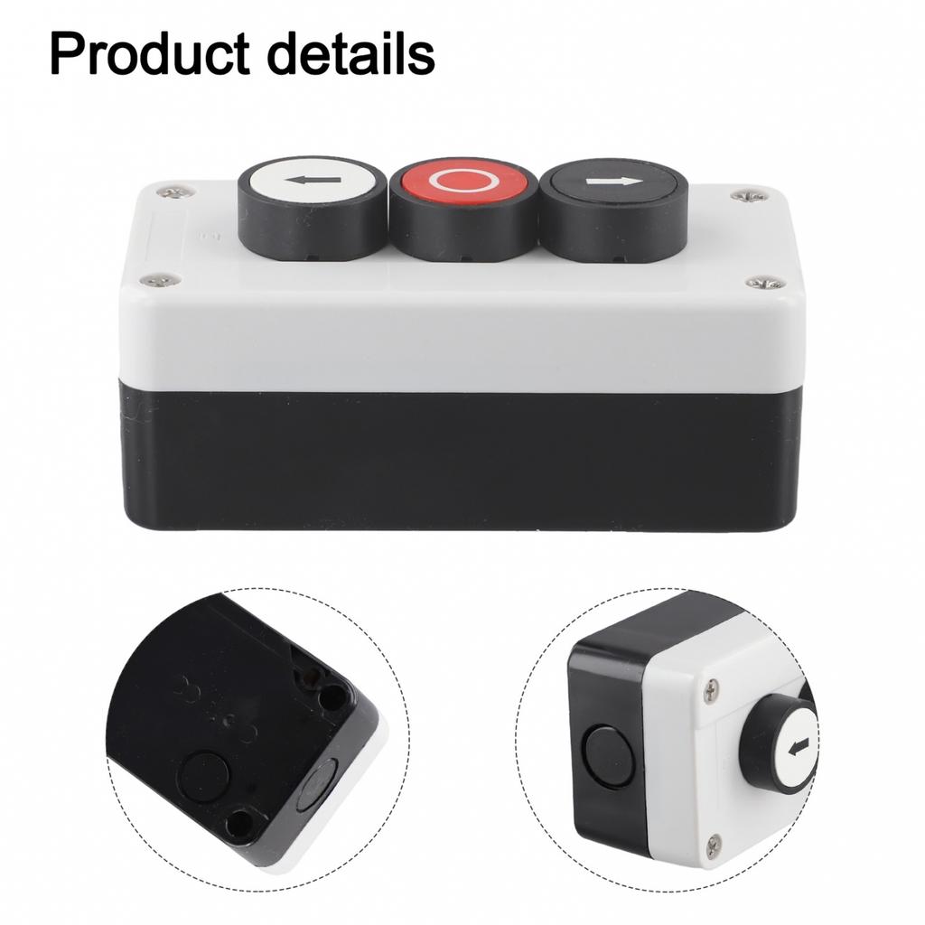 CNC Pushbutton Switch Urgent Stop Button Waterproof Control Box IP6 Protection