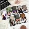 TKphinyanech X Nurdesoraya Phone Case For Samsung S25,24,23,22,30,21,10,9,Ultra,Plus,Lite,FE,4,5 G Soft Black Case