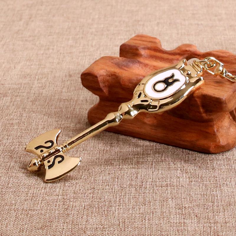 Fairy Tail Zodiac Keychains: Lucy's Spirit Keys - Leo, Aquarius, Virgo