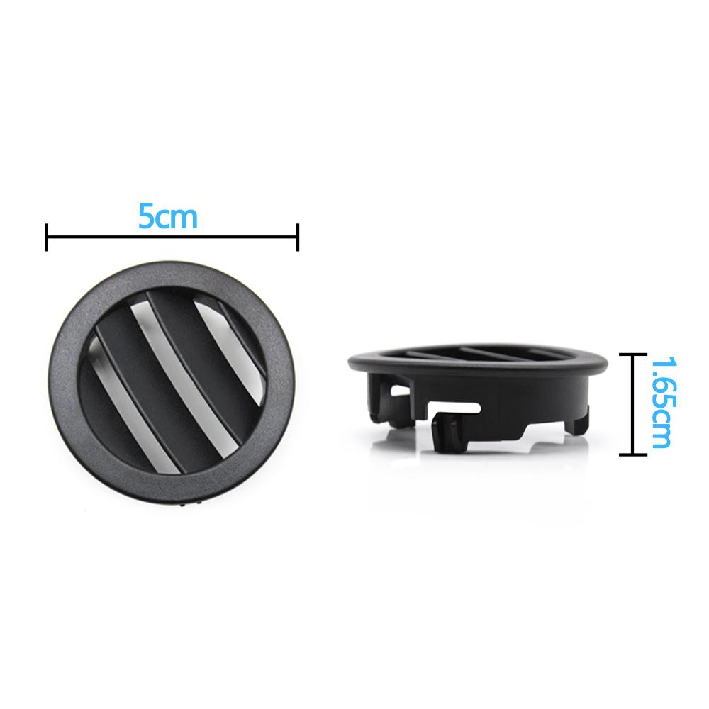 Tabloul de bord frontal al mașinii Grilă de aerisire AC Capac rotund mic pentru Mercedes Benz Clasa E W212 2009-2015 E200 E300 E350 E550