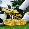 A 2025 football shoe men's high-top spikes and broken nails student youth grass game training sneakers