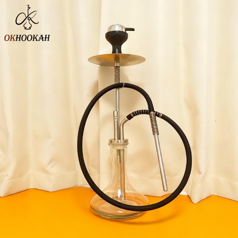 Large Single-Tube Hookah for Bars & Lounges