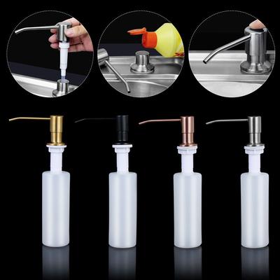 Pump Detergent Liquid Hand Wash Lotion Storage Bottle Sink Soap Dispenser Kitchen Supplies Bathroom Accessories