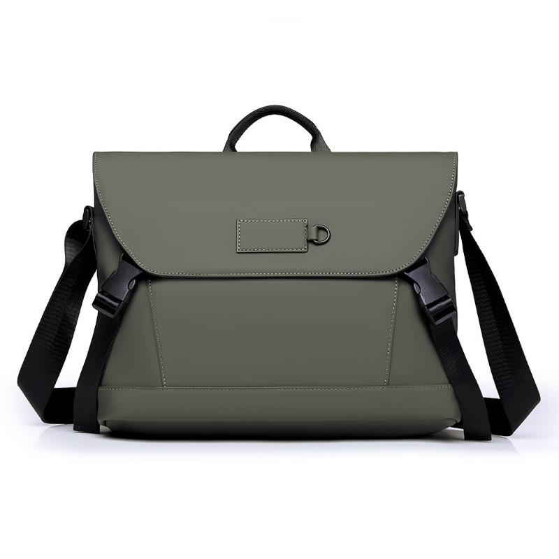 

Мужская сумка-мессенджер Новая мужская повседневная дорожная портативная наплечная сумка-мессенджер большой вместимости для деловых поездок зелёный