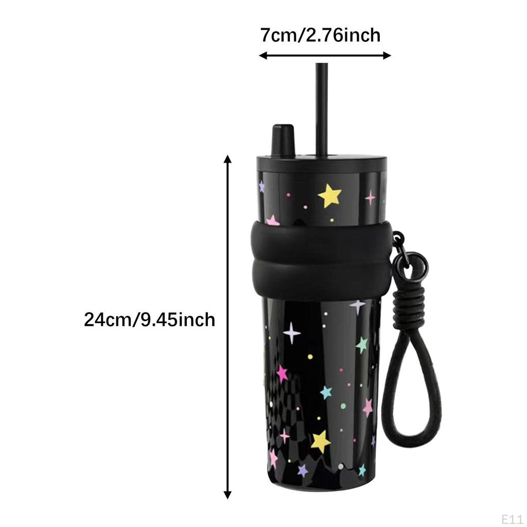 710ml Drinking Bottle with Carry Rope for Camping And Travel
