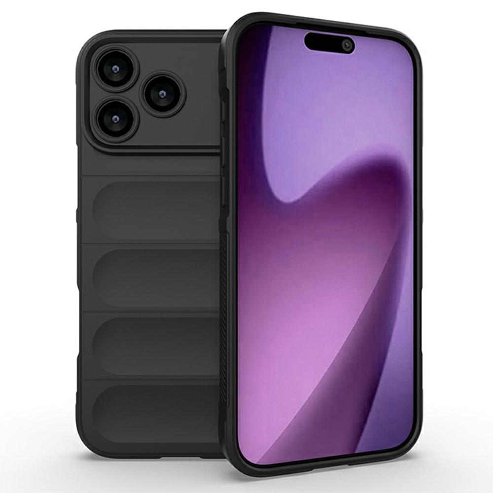 For iPhone 17 Pro Case Anti-Drop Soft TPU Rugged Phone Back Cover