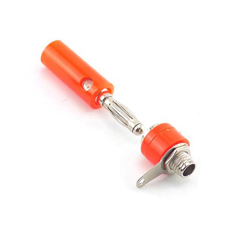 4mm Banana Jack Black Red Banana Socket 1set/2 Pieces Audio Speaker Terminal DIY Connectors