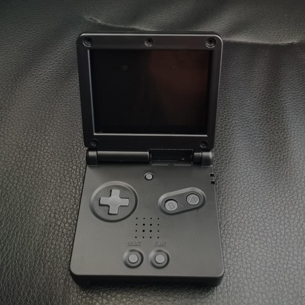 New Shell Case for GBASP Housing GBA SP Shell with Buttons and Sticker Sets Replacement for Gameboy Advance SP Game Accessories