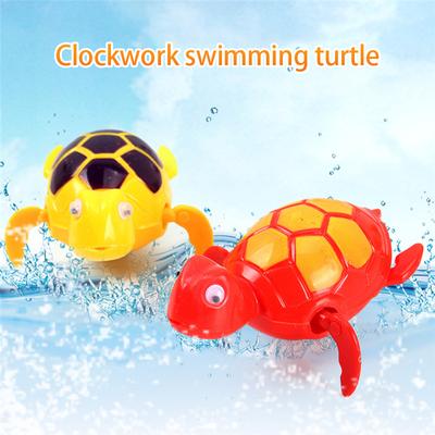 Turtle Swim Animal Wound-up Chain Clockwork Baby Kid Bathroom Bathing Toy