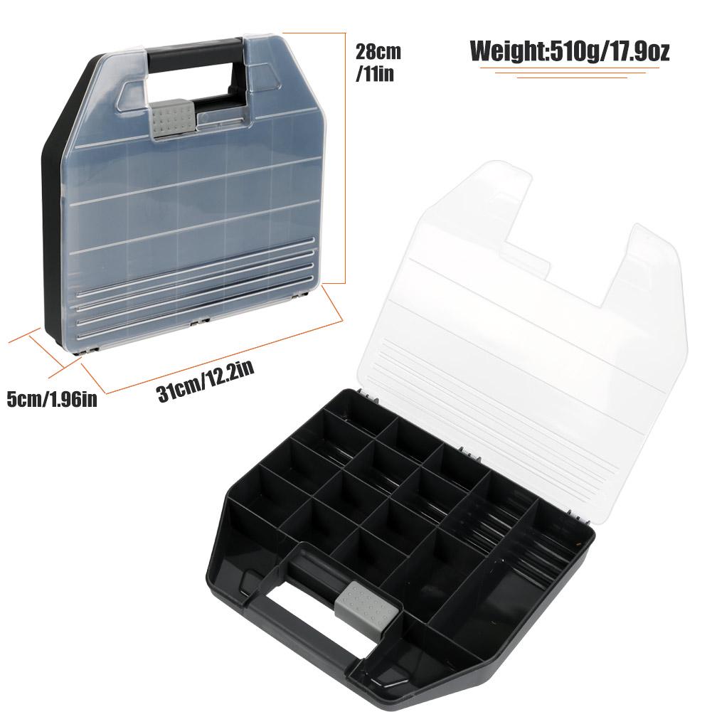 Angelbox, wasserabweisende Angelköderbox aus Kunststoff, Angelzubehör, langlebige Angelköderbox