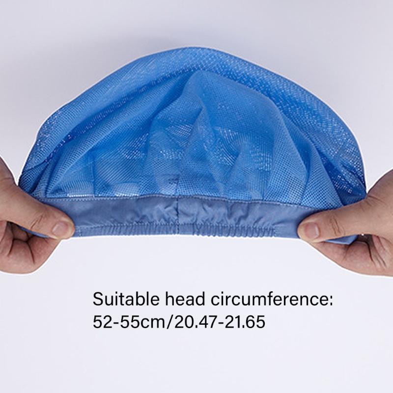 6Pcs Small Meshes Chefs Work Hat Breathable Professional Kitchen Cook Hat For Kitchen And Food Service
