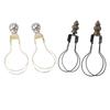 2pcs Lamp Bulb Clip Adapter Modern Stylish Metal Lampshade Holder Adapter Clip On Lampshade Adapter