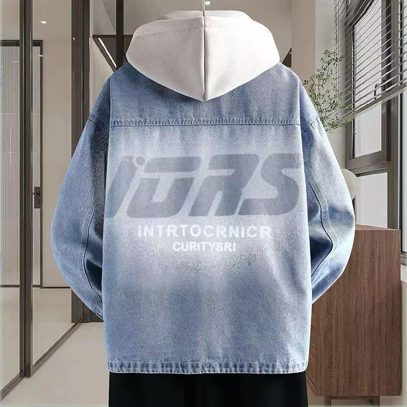 Men's Thickened Plus Velvet Denim Jacket – Stylish Warm Casual Autumn/Winter Top