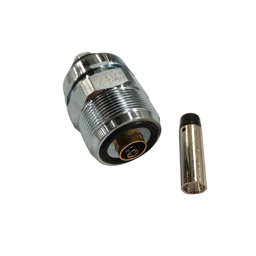 New Stop Solenoid Valve For Fuel Injection Pump 24V 146650-0820 146650-3420 TD27 4M40 4D56