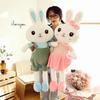 Adorable Princess Rabbit Plush Toy Couple Doll Cushion Gift for Girlfriend - Valentine's Day & Qixi Festival