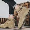 Mode Herr Sneakers Herr Stövlar Stövlar Utomhus Vandring Vinterskor Lätta Halkfria Öken Ankelstövlar för Män
