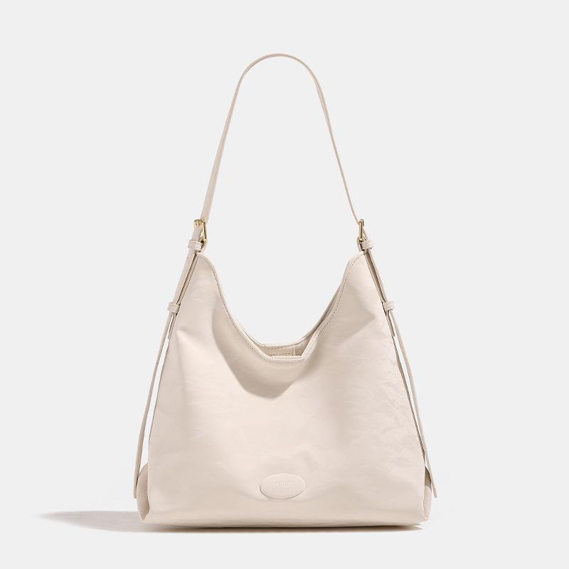 2024 Summer New High-End Niche Casual Shoulder Underarm Bag Fashionable Commuting Large-Capacity Handbag Crossbody Bag бежевый