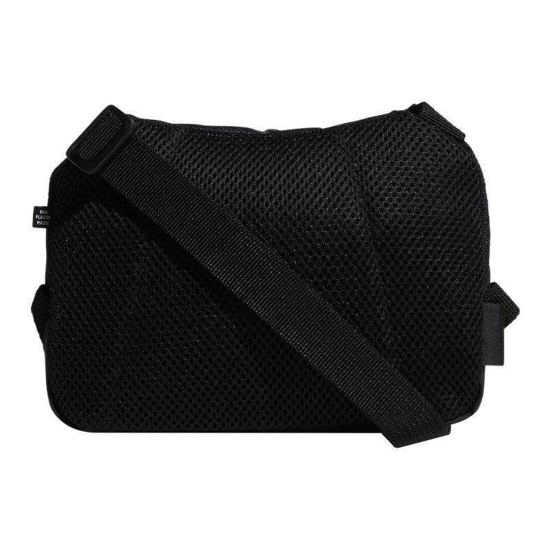 Adidas Polyester Shoulder Bag Crossbody Bag Regular Unisex Pure Black Adidas H64746