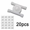 White Door Moulding Clip For BMW E10 E21 E30 Nylon Replacement Rocker