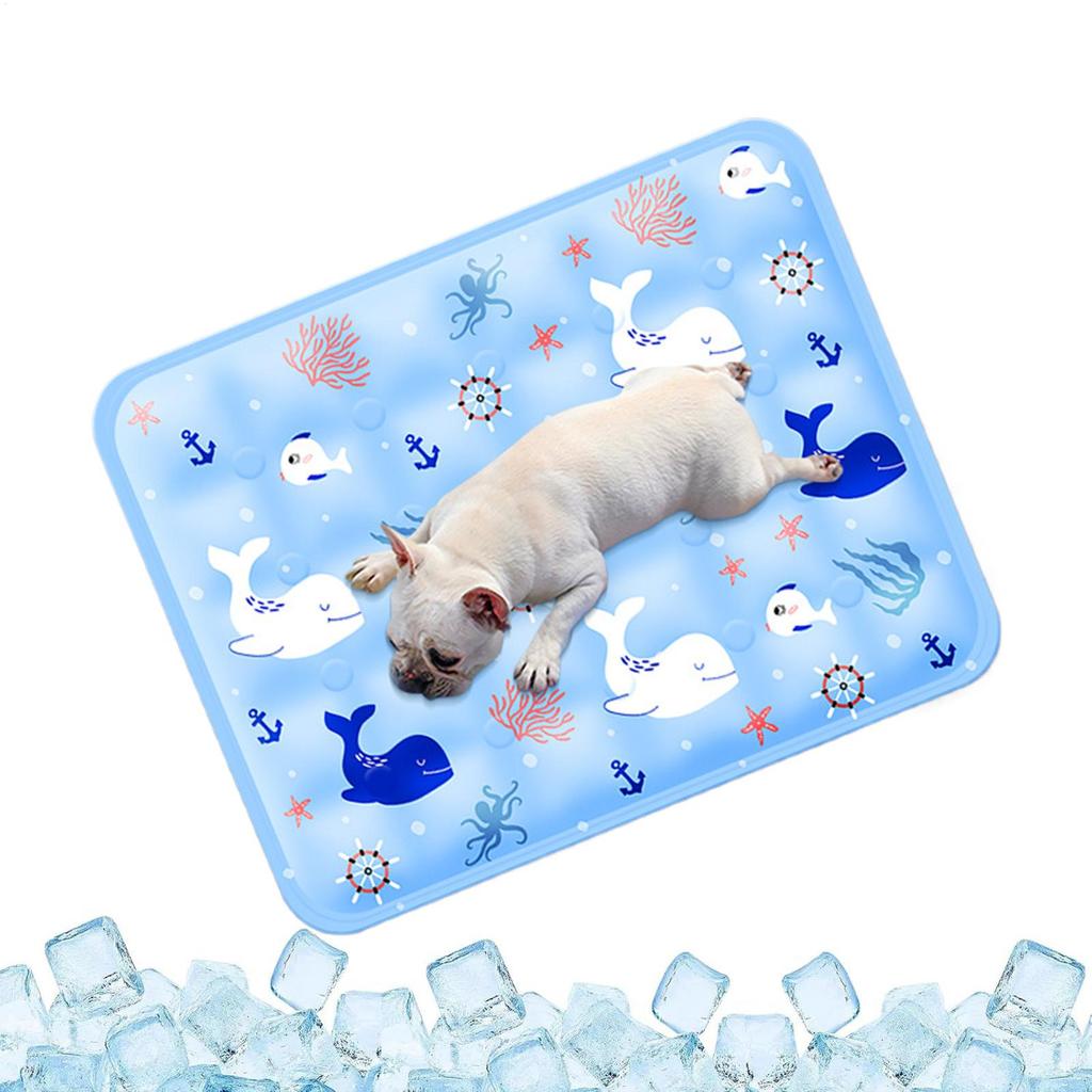 Dog Cooling Mat Ice Kennel Sleeping Bed Pet Cooling Mat for Summer Home Living Room Crate Kennel Cage Couch Sofa Floor