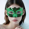 Metallic Masquerade Mask Half Face Halloween Eye Mask for Men Women Halloween Wedding Masquerade Costume Accessories