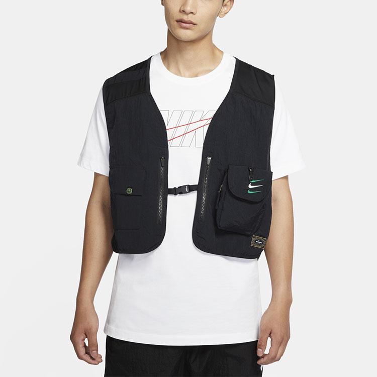 Nike Fußball Sportlich Lässige Weste Frühling Herren Oberbekleidung Schwarz CU1401-010