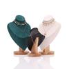 Suede Necklace Display Rack Show Neck Display Props High Quality Jewelry Storage Rack  Necklace
