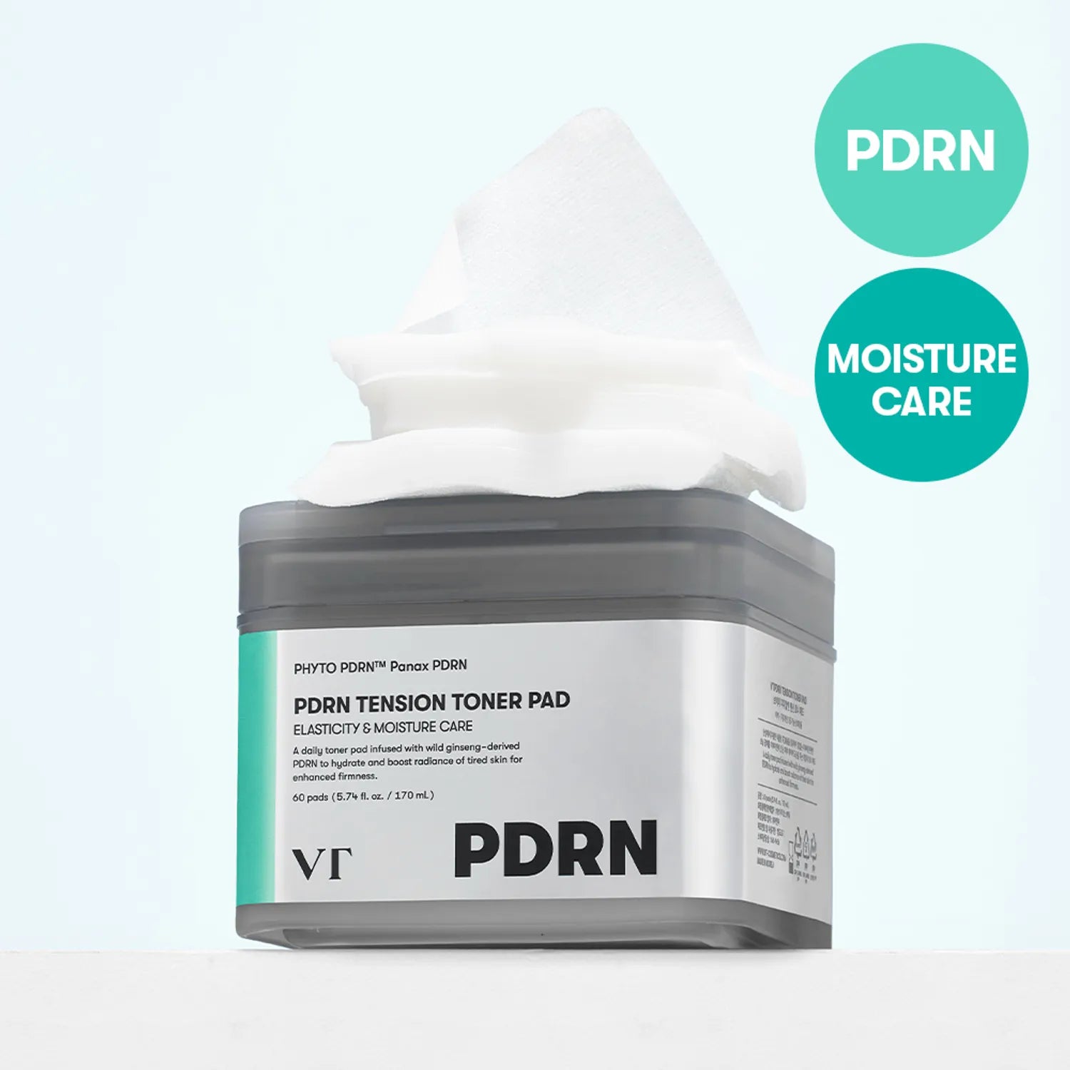 VT PDRN Tension Toner Pad 170ml (60P) 170ml