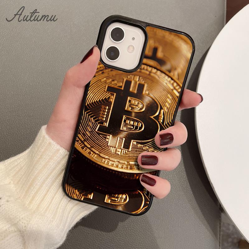 Bitcoin Handyhülle für iPhone 17 Air 15 16 16e 11 12 13 14 Pro Max Plus Hülle coque Fundas Schale