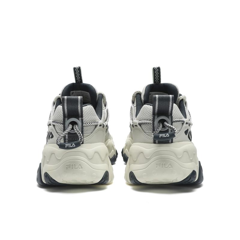 FILA Fluid 5 Cat Paw 5 Fashionable Versatile Sports Retro Trendy Low-Top Lifestyle Casual Shoes Men sneaker Gray Green F12M432101FSH