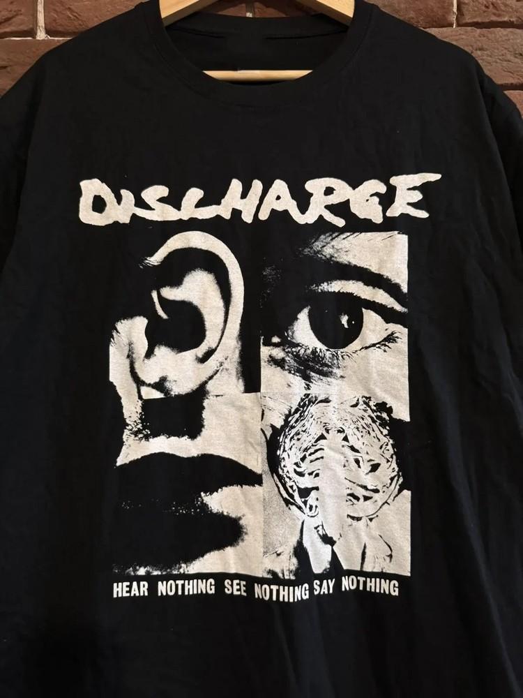 

HOT! Discharge Band Black Cotton All size S-5XL AD709 Unisex T-Shirt XXL