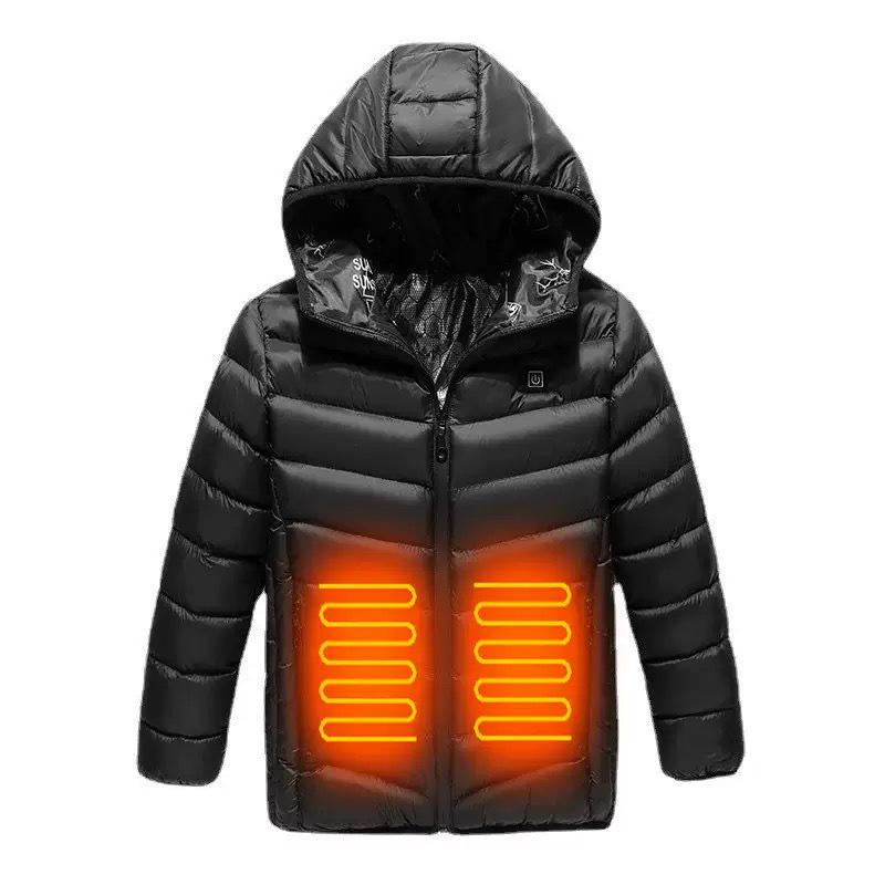 Vieda USB barošanas apsildāma veste bērniem
