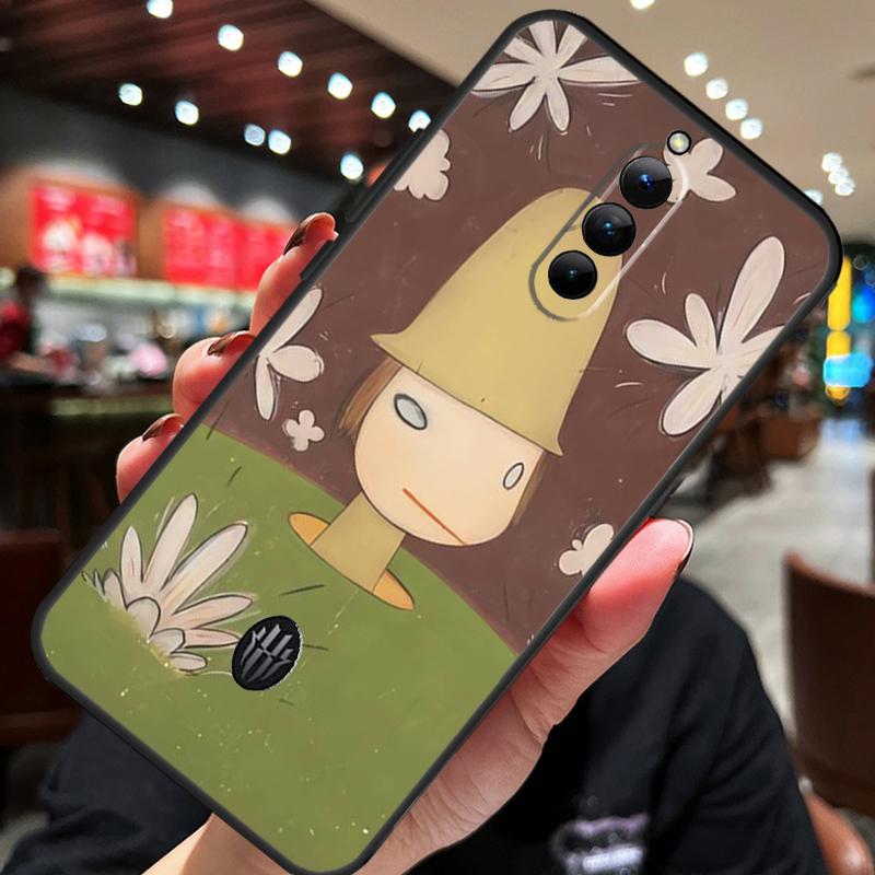 Cartoon Aesthetic Yoshitomo Nara Case For ZTE Nubia Red Magic 10 Air 7 6S 7S Pro Red Magic 11 10 9 8 8S 9S 10S Pro Plus Cover
