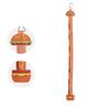 Creative Hat Storage Clips Holder Space Saving Vertical Hanging Baseball Cap Hanger with 7 Clips Stable Hat Display Rack