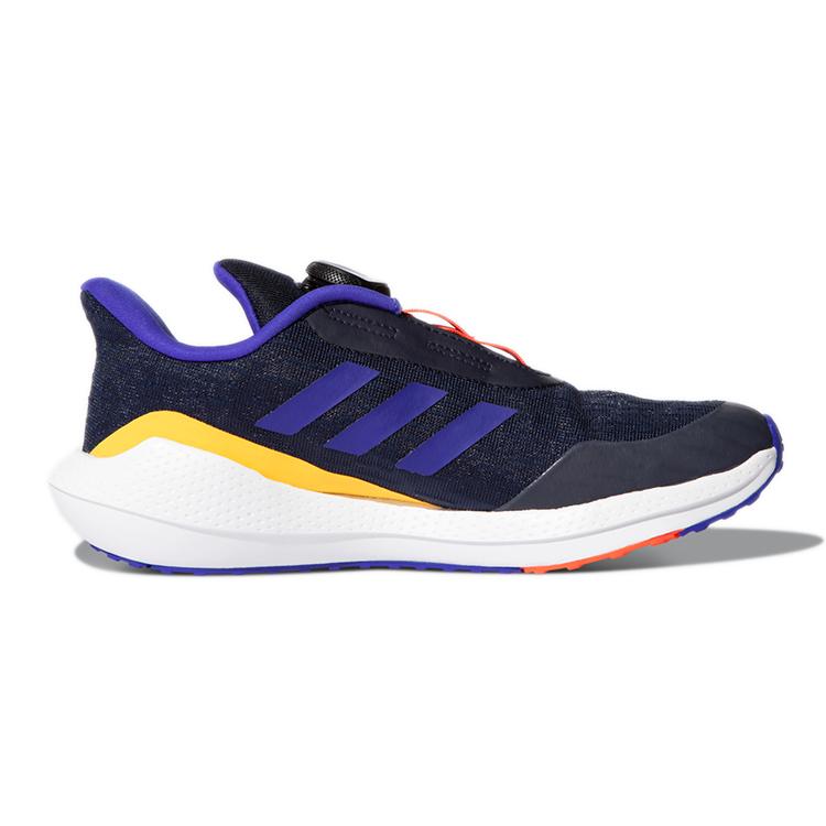 Adidas EQ21 Run Comfortable And Breathable Abrasion Resistant Low top Kids' Running Shoes Dark Blue Kids' FZ5420