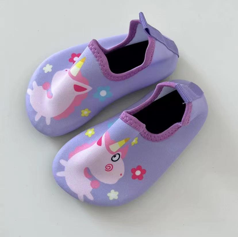 

Детская пляжная обувь против скольжения: Мягкие, милые носки для снорклинга и плавания для мальчиков и девочек 150 (15CM)